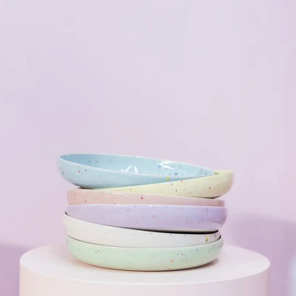 9" Party Pasta Plate by Egg Back Home