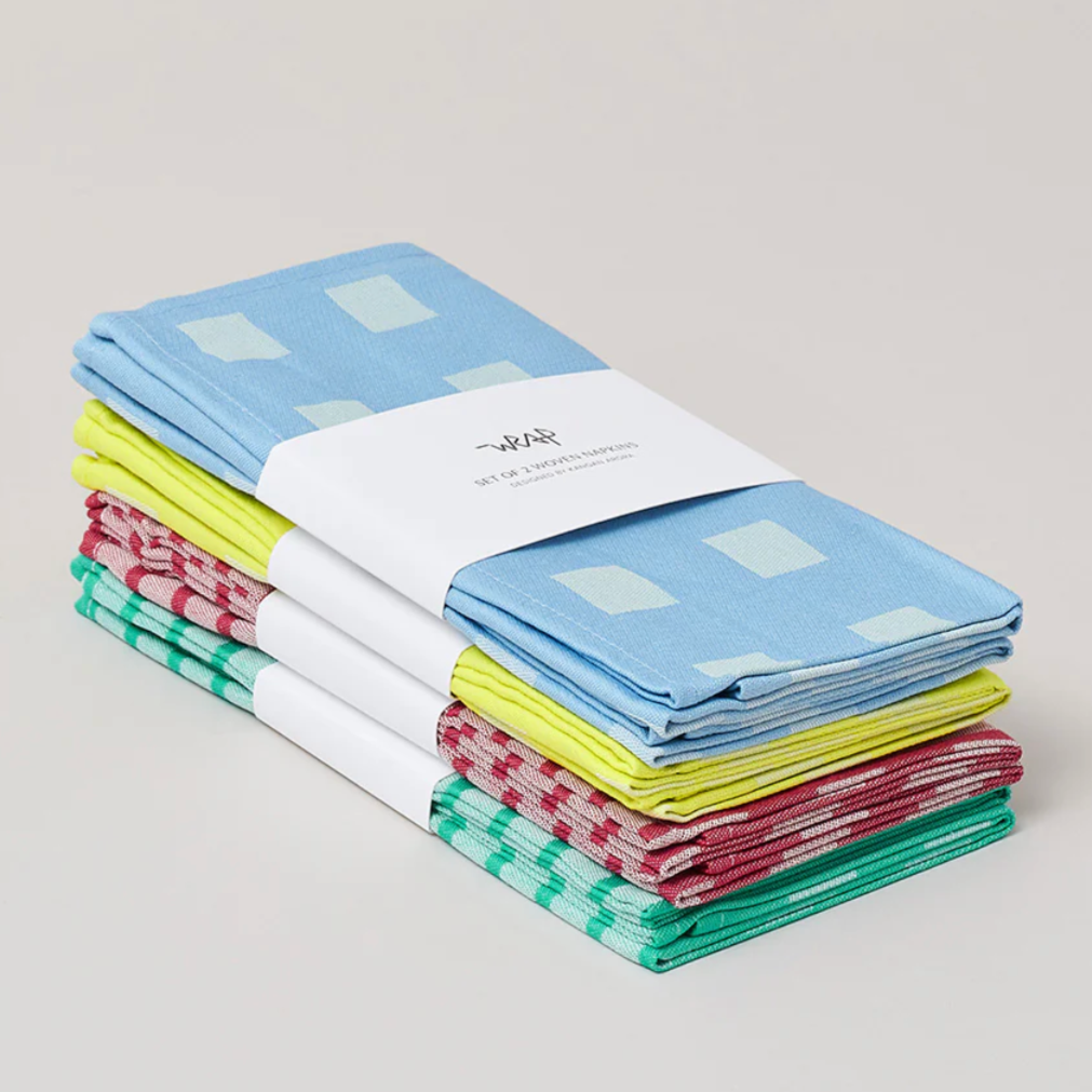 Woven Napkins by Kangan Arora x Wrap