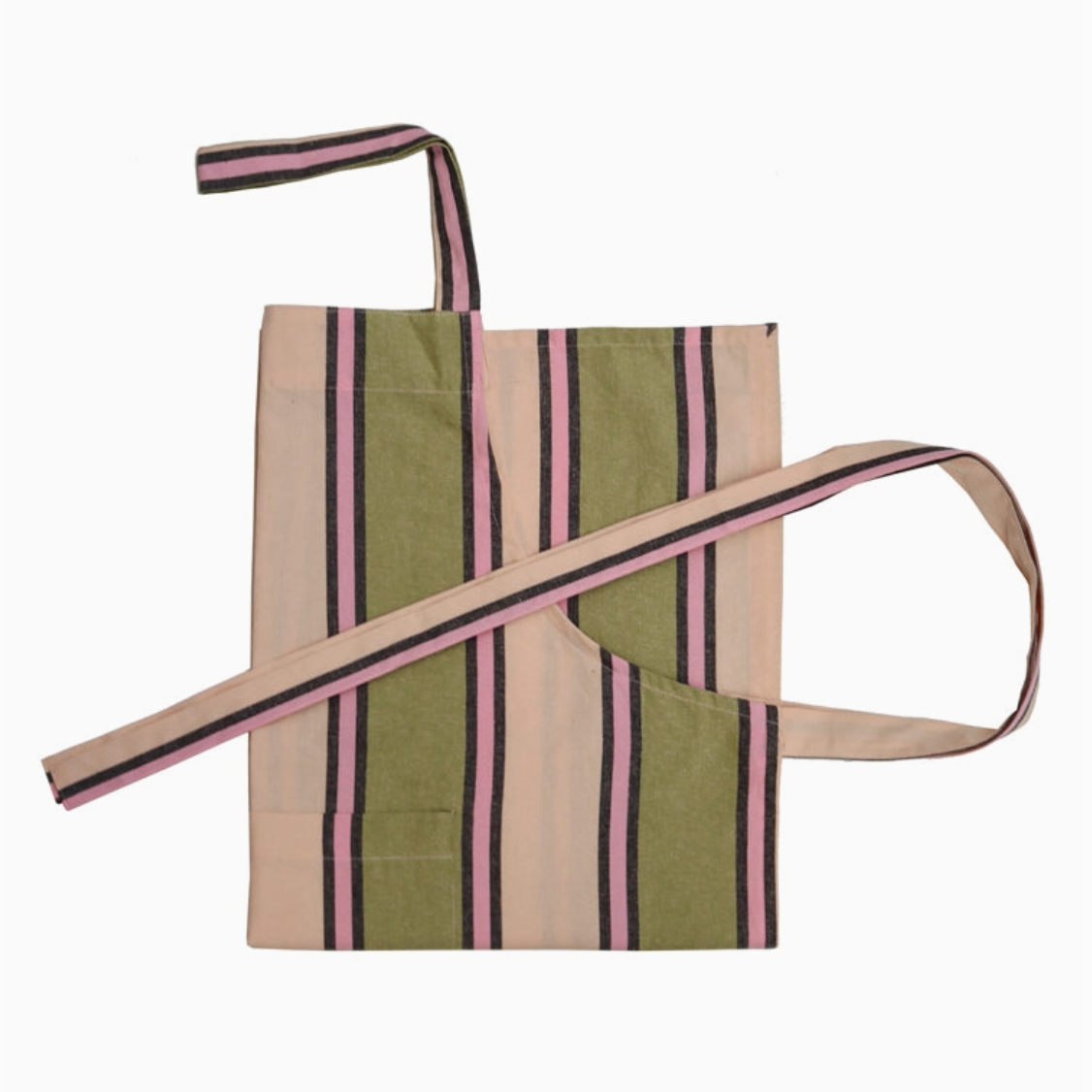 Carnival Stripe Apron by Mosey Me
