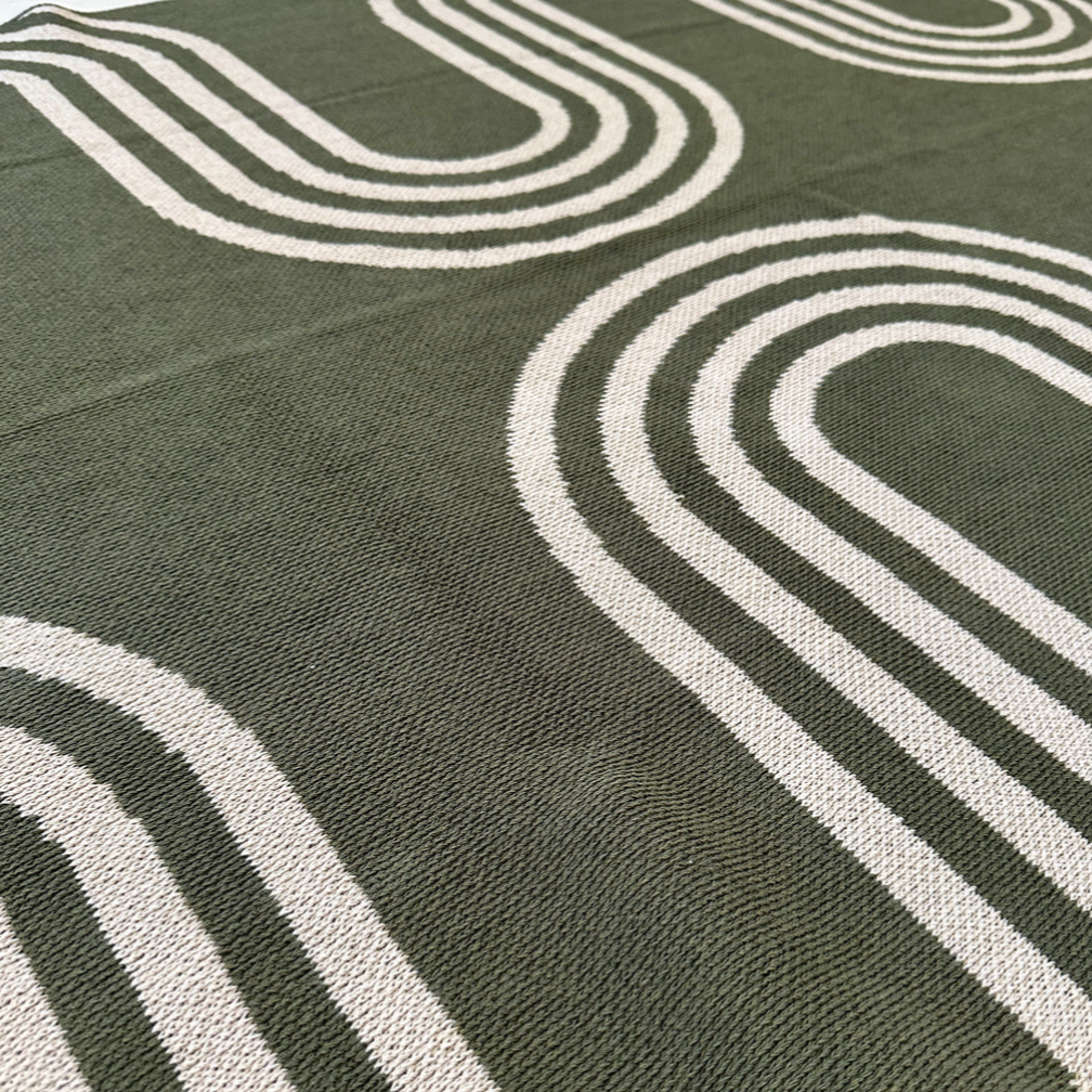 "78th St" Recycled Cotton Throw by Happy Habitat