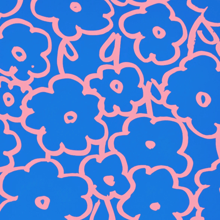 "Flower Power" Graphic Notebook by Nuuna