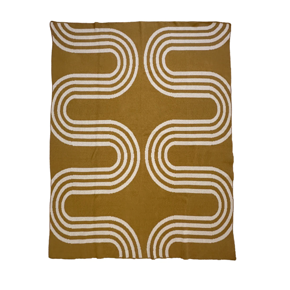 "78th St" Recycled Cotton Throw by Happy Habitat