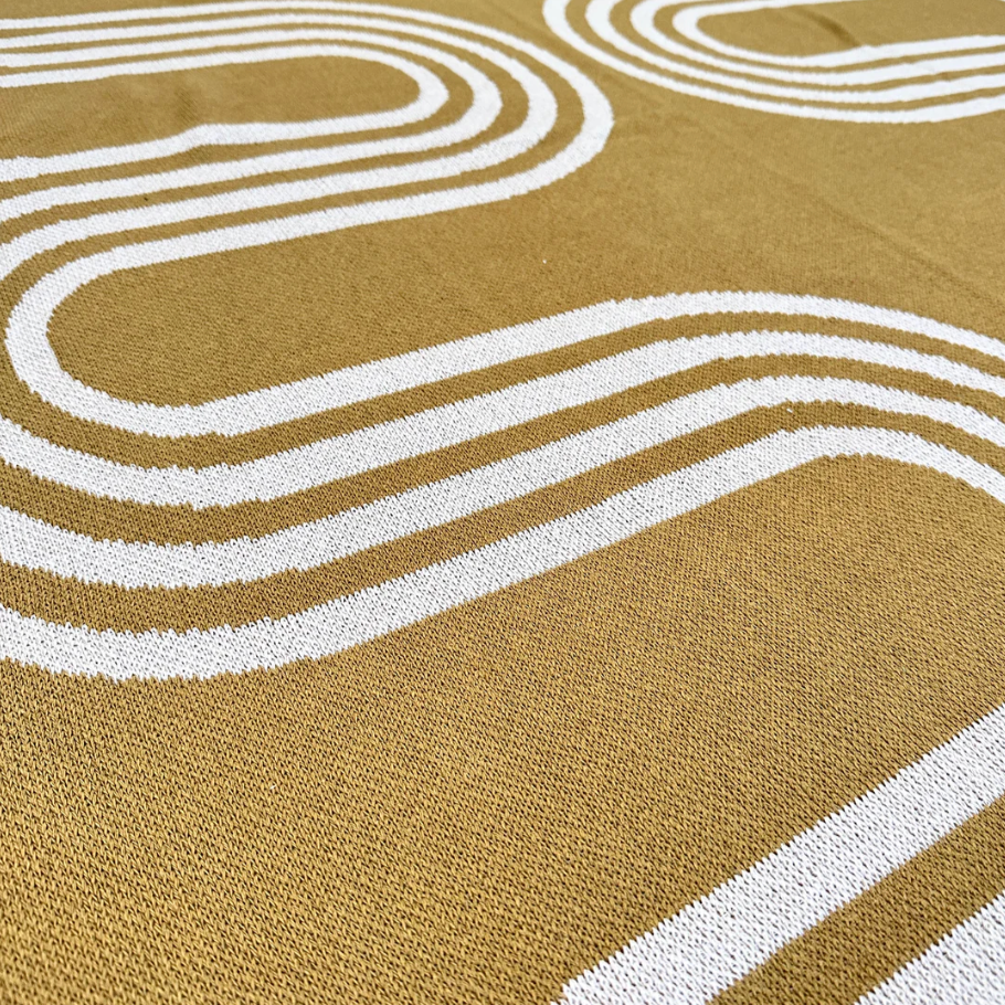 "78th St" Recycled Cotton Throw by Happy Habitat