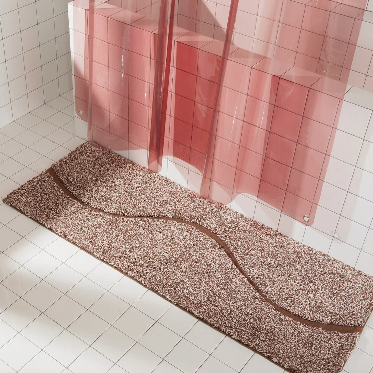 Atlas Cloud Bath Runner by Quiet Town - 56" x 22"