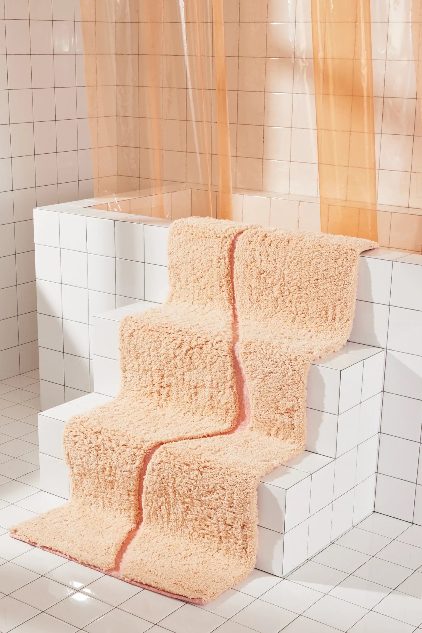 Atlas Cloud Bath Runner by Quiet Town - 56" x 22"