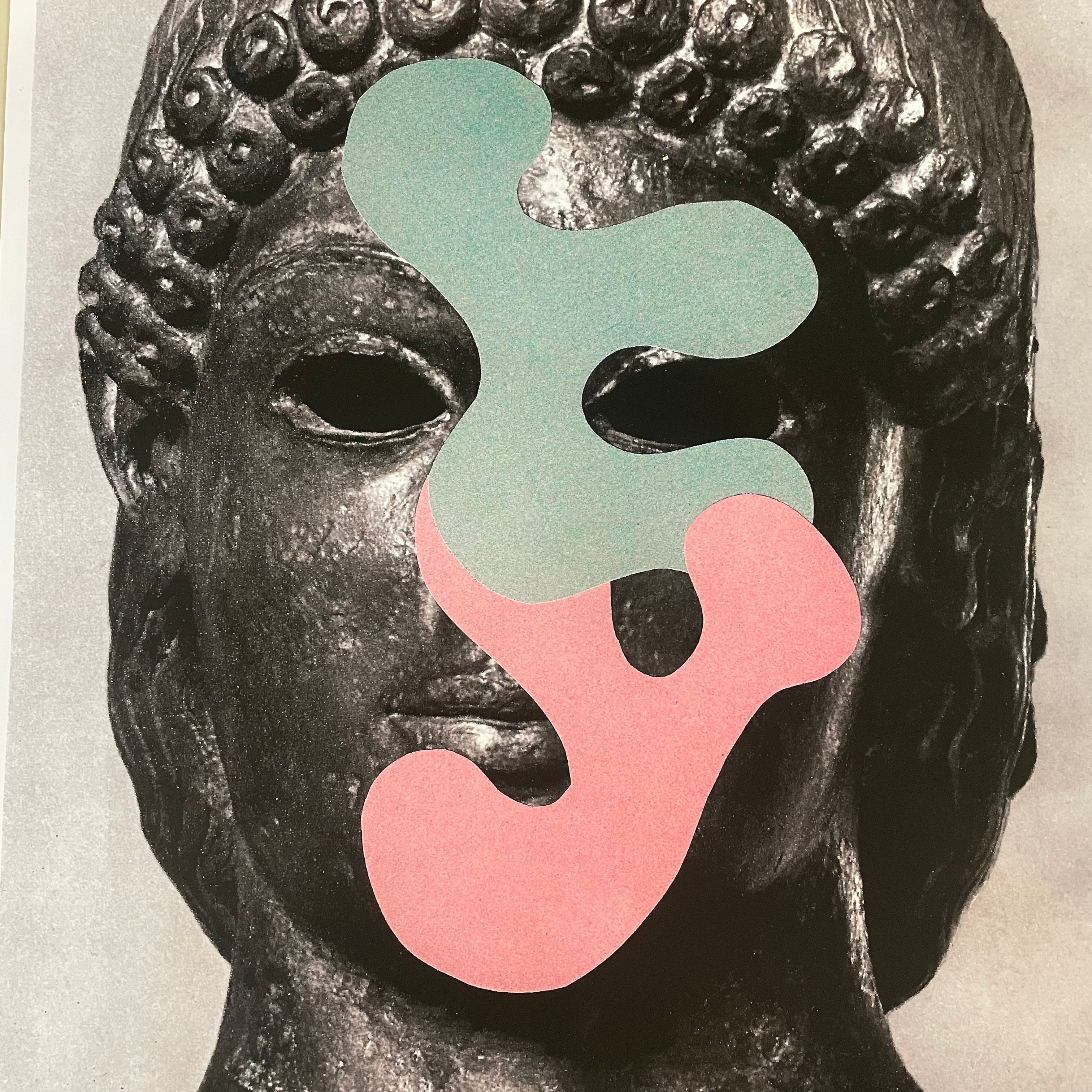 14” x 20” Heavy Hymns Grecian Statue Art Print 1