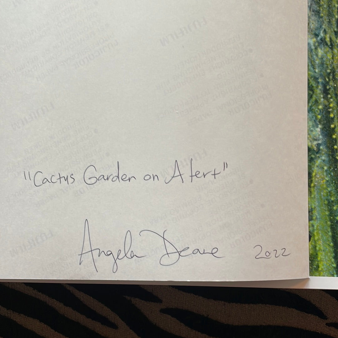 16" x 24" "Cactus Garden" print by Angela Deane